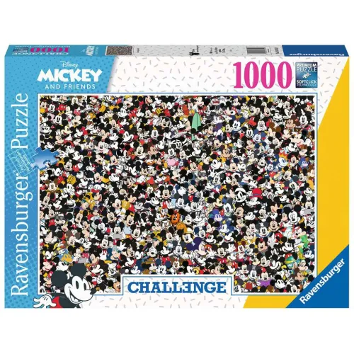 Ravensburger puzzel 1000 stukjes challenge  Mickey